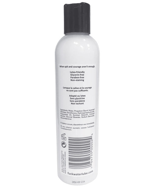 Fuck Water H2O 8 oz Water-Based Lubricant with Glycerin & Paraben-Free Formula