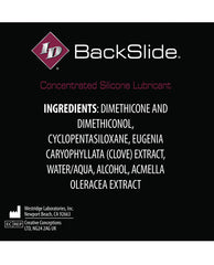 ID Backslide Anal Lubricant with Clove and Spilanthes Extract - 1 oz