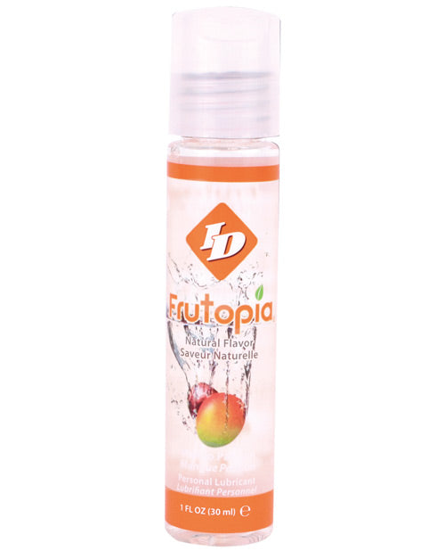 ID Frutopia Lubricant Water-Based Natural Mango Passion Vegan Latex-Friendly for Intimate Comfort