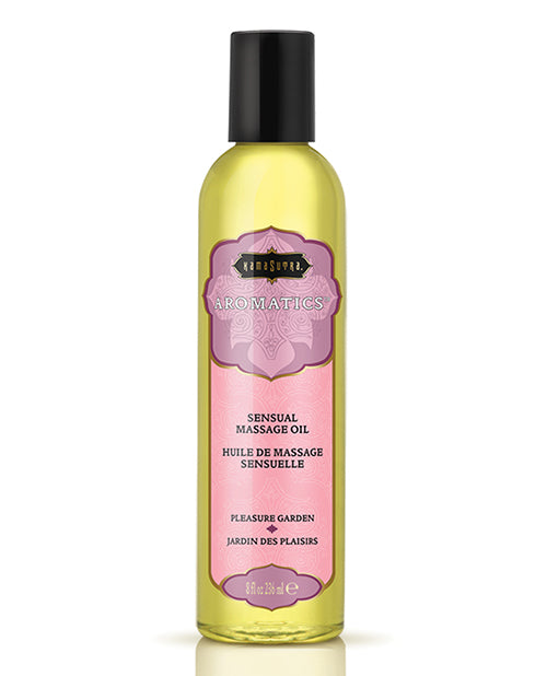 Kama Sutra Massage Oil with Rose Jasmine Sandalwood Aromatic Blend and Vitamin E for Nourishing Relaxation