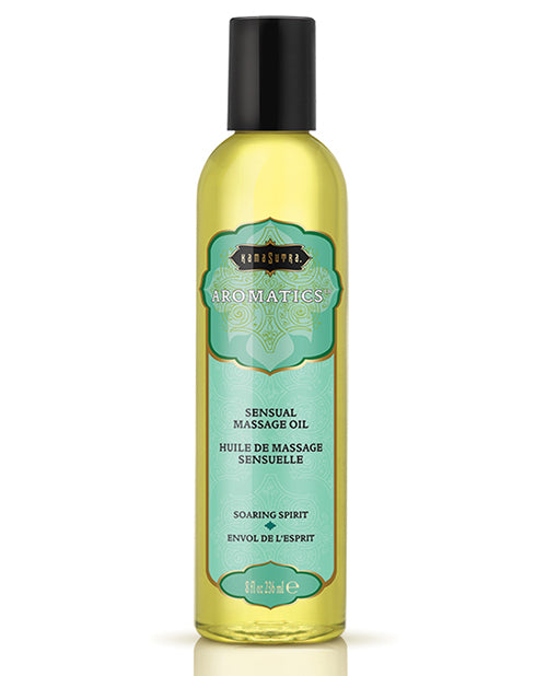 Kama Sutra Massage Oil with Essential Oils and Vitamin E for Relaxation and Rejuvenating Massage