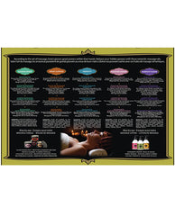 Kama Sutra Massage Oil Indulgence Kit with Five Scented Oils and Toiletry Case