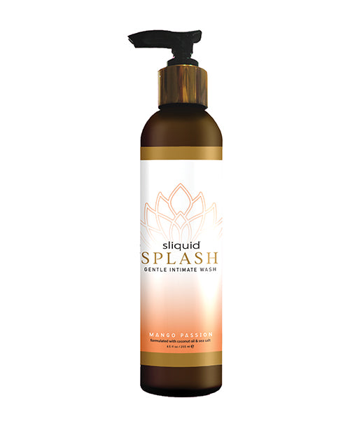 Sliquid Feminine Wash Mango Passion pH-Balanced Vegan Formula for Gentle Intimate Cleansing