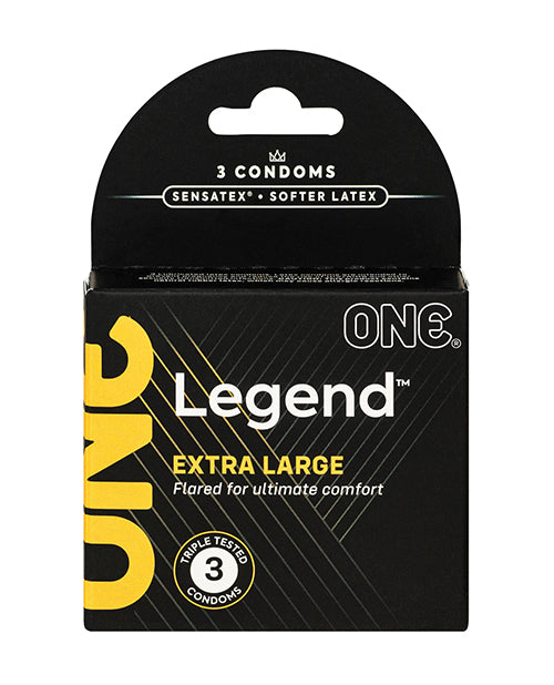 One Condoms Extra Large Flared Fit Sensatex latex for Comfort and Safety