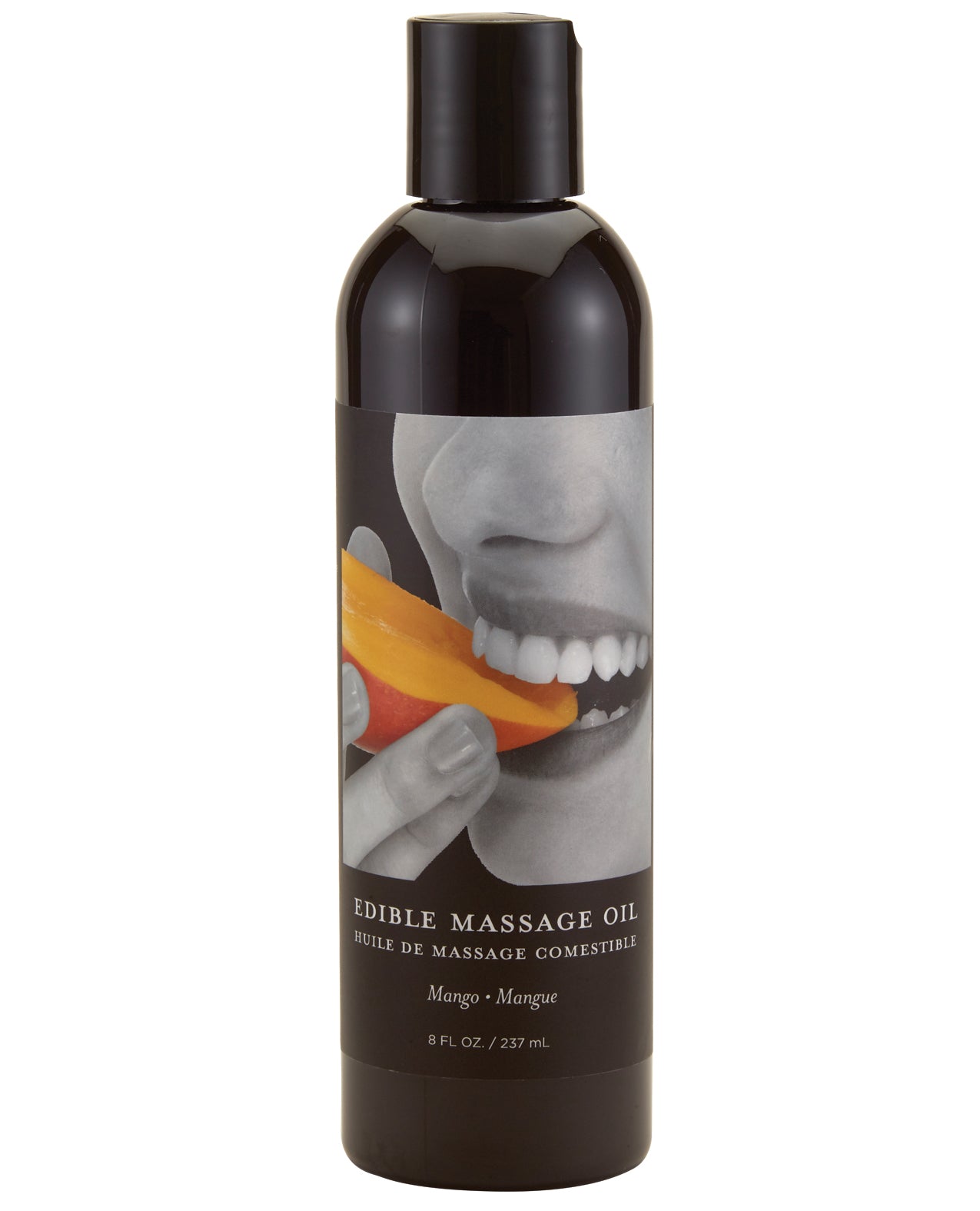 Earthly Body Massage Oil Mango Flavor Natural Ingredients Edible Formula for Couples Massage