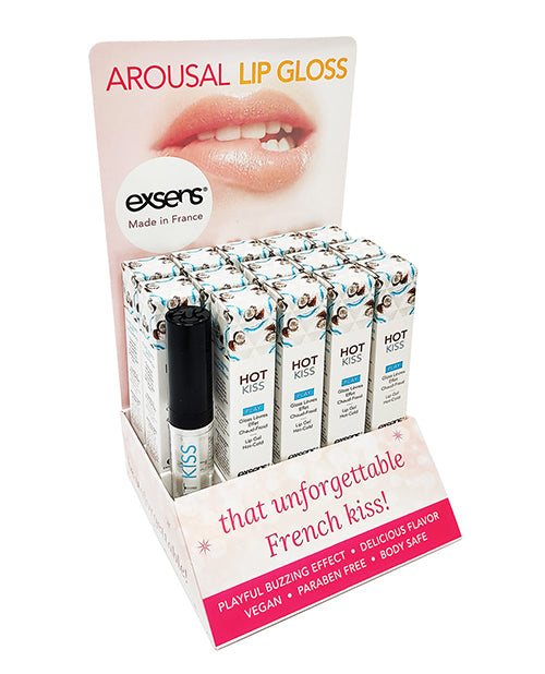 Exsens POS Display Hot Kiss Coconut Flavor with Tester for Retail Sensual Product Sampling