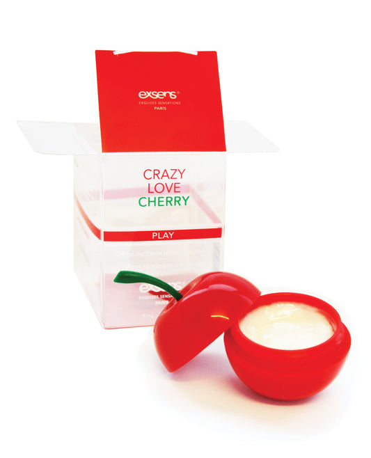 Exsens Nipple Cream Vegan Paraben-Free Tingling Sensation Cherry Flavor for Sensual Arousal
