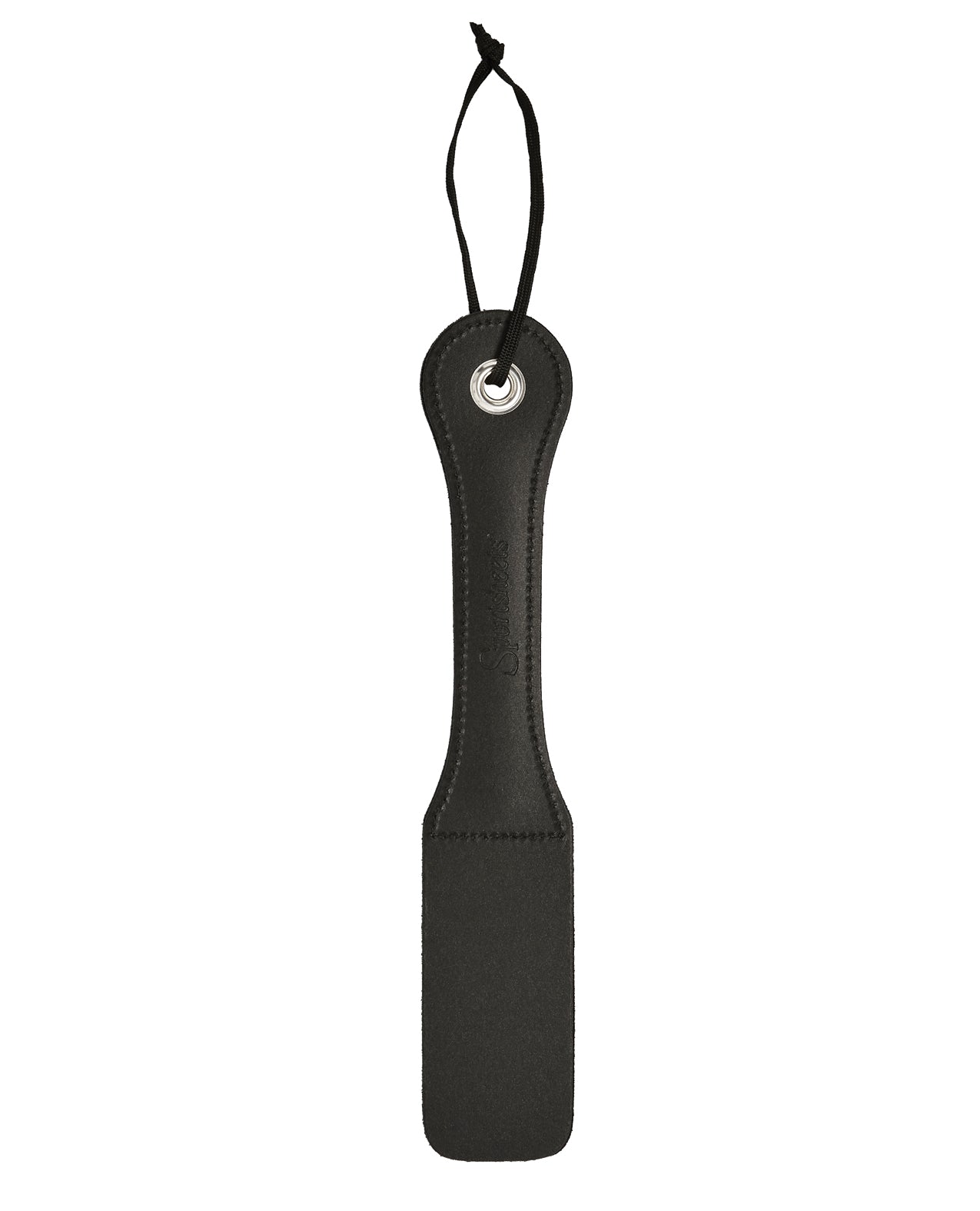 Sportsheets 12-Inch Leather Paddle with Heart Impression