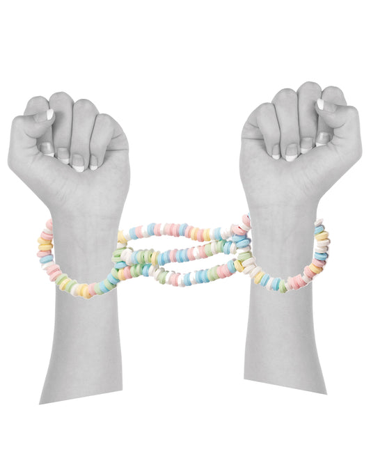 Candy Cuffs Edible Restraints for Playful Fun
