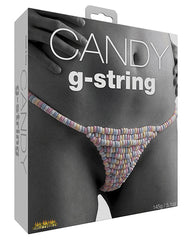 Hott Products Edible Candy G-String with Elastic Fit and Colorful Beads for Playful Intimate Fun