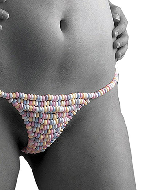 Edible Candy G-String with Elastic Fit for Sweet Intimate Play