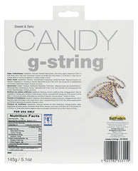 Edible Candy G-String with Elastic Fit for Sweet Intimate Play
