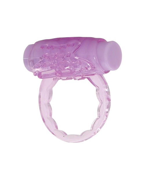 Humm Dinger Turbo Vibro-Ring with Powerful Vibrations - Purple
