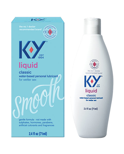 K-Y Natural Feeling Liquid Water-Based Lubricant 2.4 oz