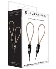 ElectraStim Stimulators Metallic Adjustable E-Stim Cock Loops Custom Fit for Enhanced Sensation