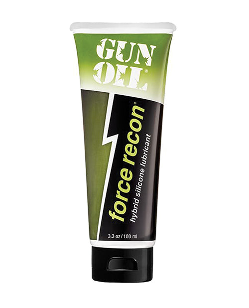 Gun Oil Lubricant Hybrid Silicone Formula Thick No-Drip Gel for Anal and Toy Play