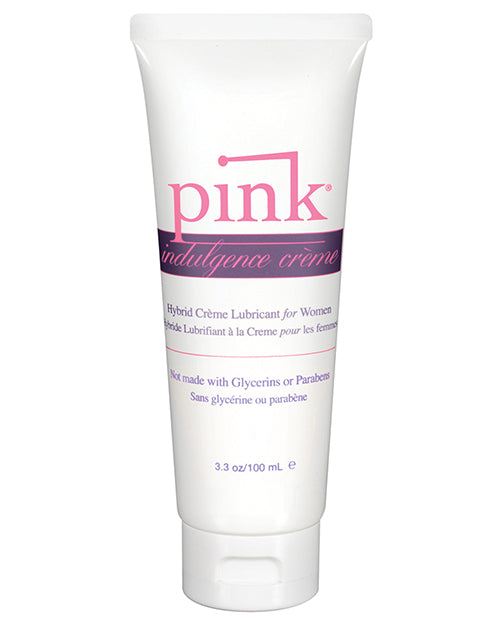 Pink Lubricants Water-Based Creme with 5% Silicone and Velvety Texture for Sensual Massage and Comfort