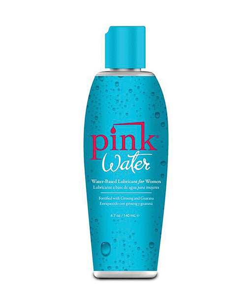 Pink Lubricants Water-Based Lube Aloe Vera and Ginseng Flip Top Bottle for Natural Moisture Enhancement