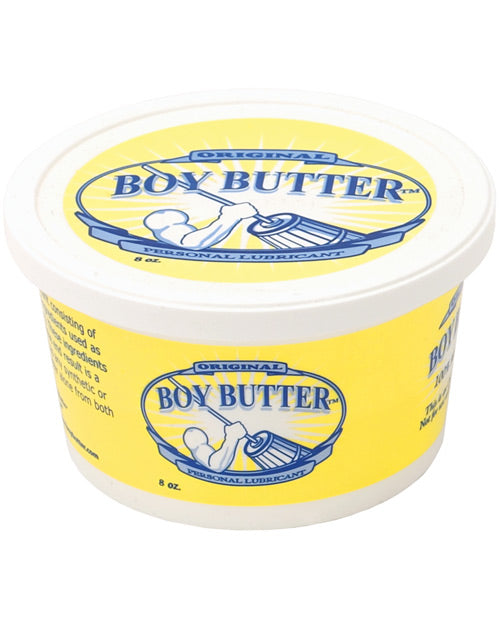 Boy Butter Coconut Oil Personal Lubricant Homogenized Formula Washable Non-Toxic for Massage and Intimacy