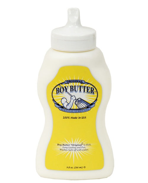 Boy Butter Personal Lubricant Coconut Oil Formula Edible Washable for Massage and Silicone Toy Use