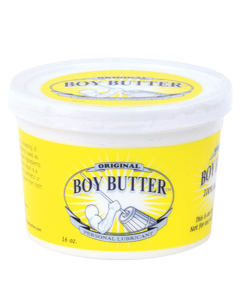 Boy Butter personal lubricant coconut oil-based long-lasting formula edible washable for intimate massage and pleasure
