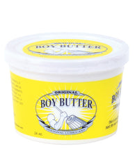 Boy Butter personal lubricant coconut oil-based long-lasting formula edible washable for intimate massage and pleasure