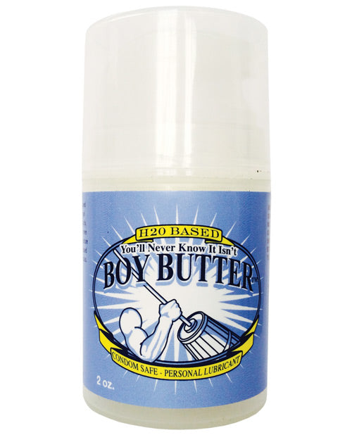 Boy Butter Water-Based Lubricant Creamy Formula with Vitamin E and Shea Butter for Gentle Personal Comfort