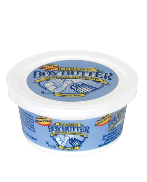 Boy Butter Water-Based Cream Lubricant with Shea Butter and Vitamin E for Comfort and Safe Intimate Use