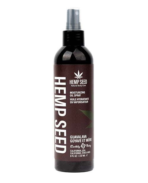 Earthly Body Massage Oil Spray with Guava Scent and Natural Botanical Oils for Skin Moisturization