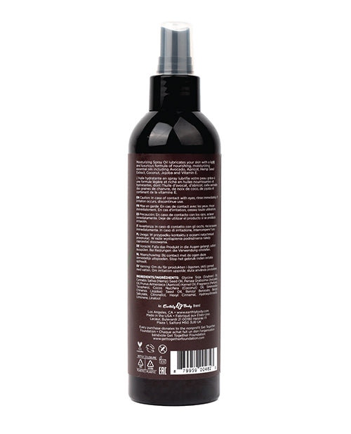 Earthly Body Moisturizing Oil Spray with Guavalava Scent – Botanical Massage & Body Oil