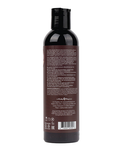 Earthly Body Massage & Body Oil - Moroccan Nights Scented, 8 oz