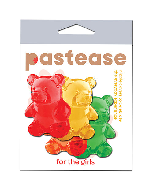 Pastease Gummy Bear Pasties vibrant multicolor novelty lingerie accessory for parties and playful festival outfits