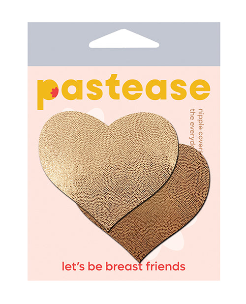 Pastease Nipple Pasties Rose Gold Seamless Adhesive Form-Fitting for Comfortable Coverage