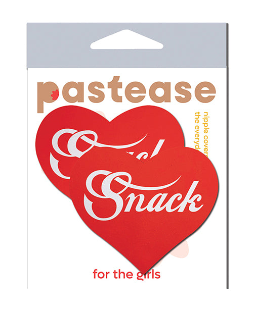 Pastease Lingerie Pasties Red Heart Shape Waterproof Adhesive for Concealing and Statement Wear
