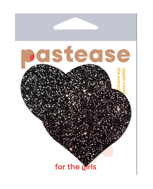 Pastease Lingerie Nipple Pasties Glittery Heart Waterproof Adhesive for Daring Lingerie Looks