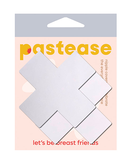Pastease Nipple Pasties Soft Matte Cross Adhesive Seamless Design for Discreet Coverage