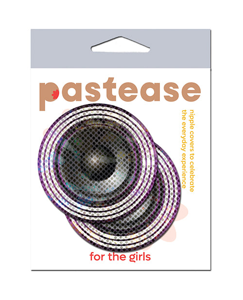 Pastease Lingerie Speaker Subwoofer Pasties Realistic Black White Design for Festival Outfits