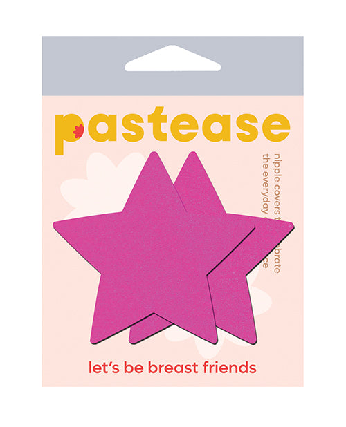 Pastease Neon Star Nipple Pasties Black Light Reactive Lycra for Festival Lingerie Looks
