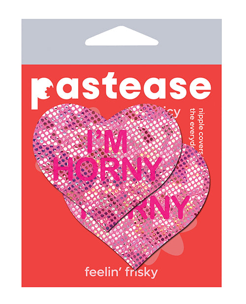 Pastease Lingerie Heart Nipple Pasties Pink Red Self-Adhesive Design for Fun and Comfortable Styling