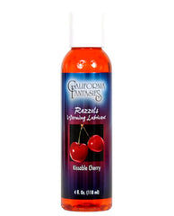 Razzels Lubricant Kissable Cherry Warming Effect Sugar-Free Formula for Intimate Pleasure