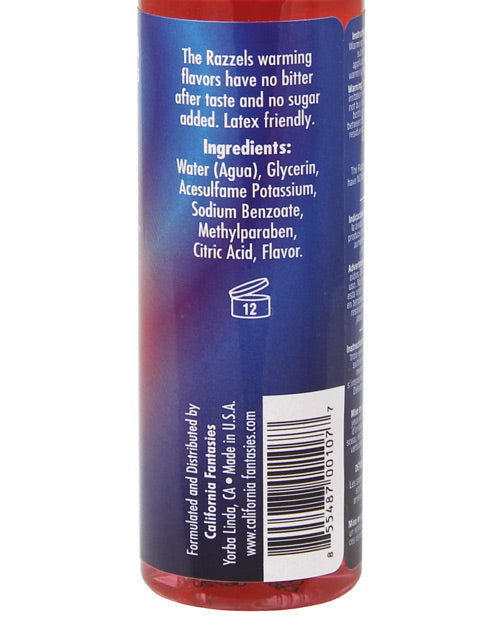 Warming Flavored Lubricant with Kissable Cherry by Razzels