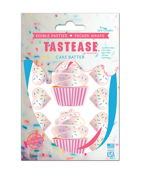 Pastease Edible Pasties Cupcake Design Easy Application for Playful Flavored Lingerie