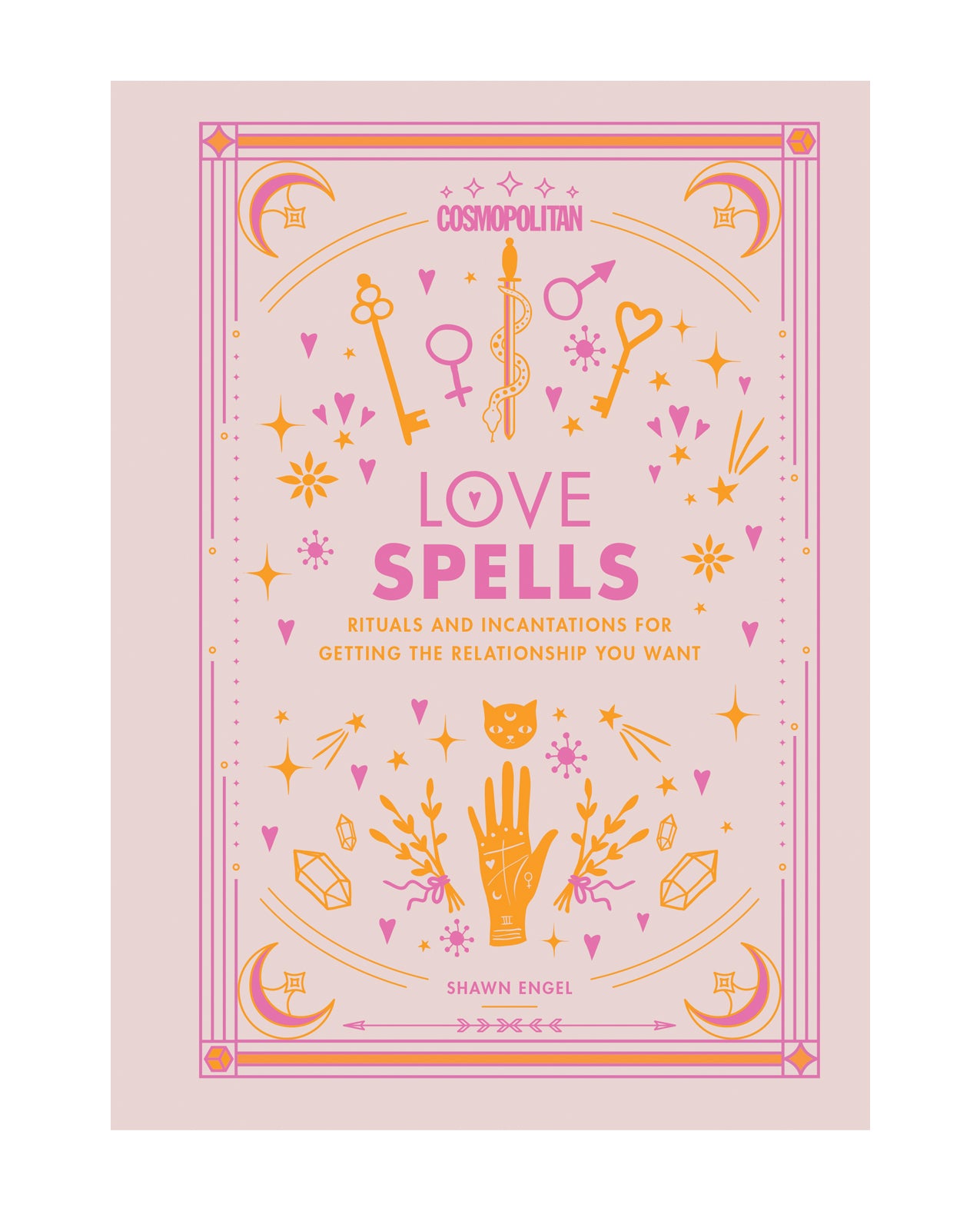 Cosmo Books Instructional Hardcover Love Spells Collection with Ritual Instructions for Romance and Self-Care
