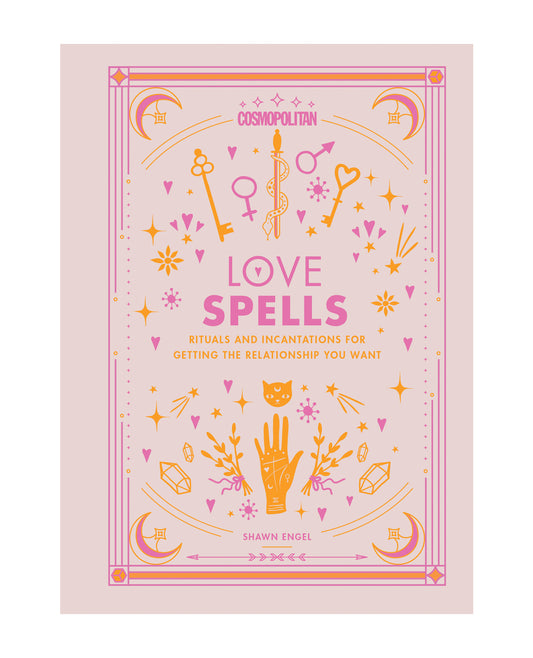 Cosmo Books Instructional Hardcover Love Spells Collection with Ritual Instructions for Romance and Self-Care