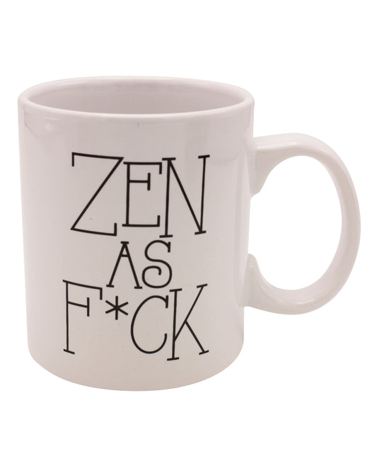 Island Dogs Novelty Mug Giant 22 oz Humorous Zen as F*ck Print for Daily Coffee or Tea Indulgence