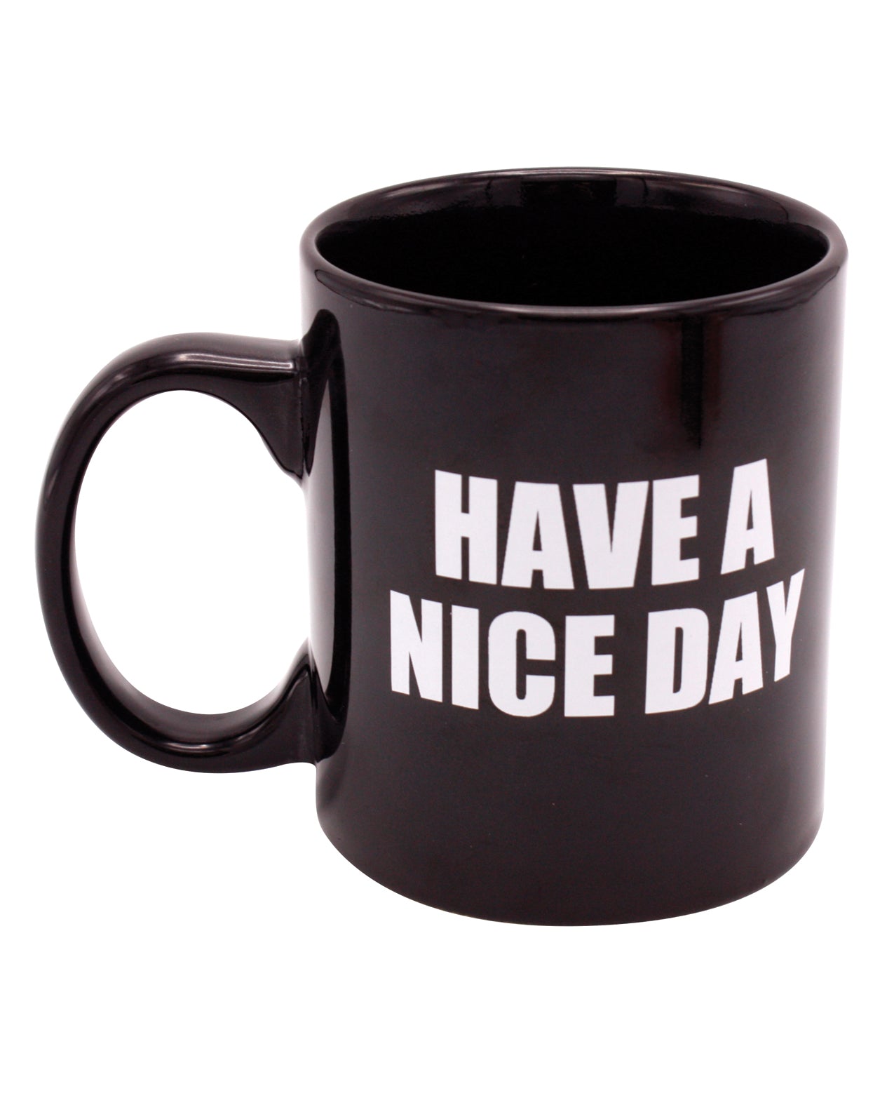 Island Dogs Novelties 16 oz Attitude Mug with Humorous Have a Nice Day Message for Coffee Lovers