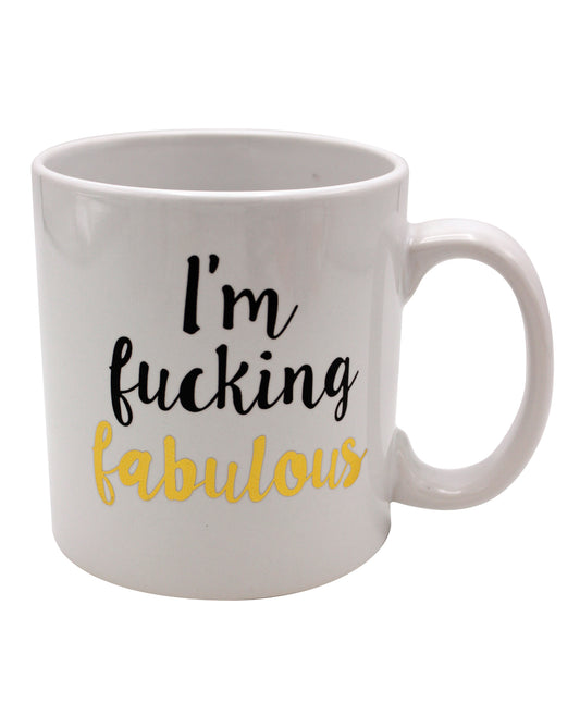 Island Dogs Attitude Mug 22 oz Ceramic Bold Statement Slogan for Fun Gift and Daily Use