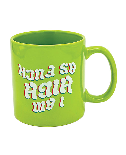 Island Dogs Novelty Mug Oversized 22 oz with Upside Down Print for Humorous Coffee Moments