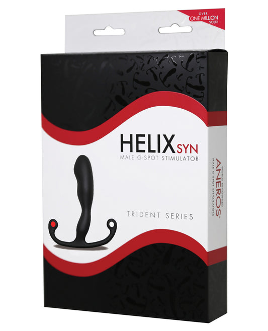 Aneros Helix Syn Trident Series Prostate Stimulator with Velvet Touch Silicone