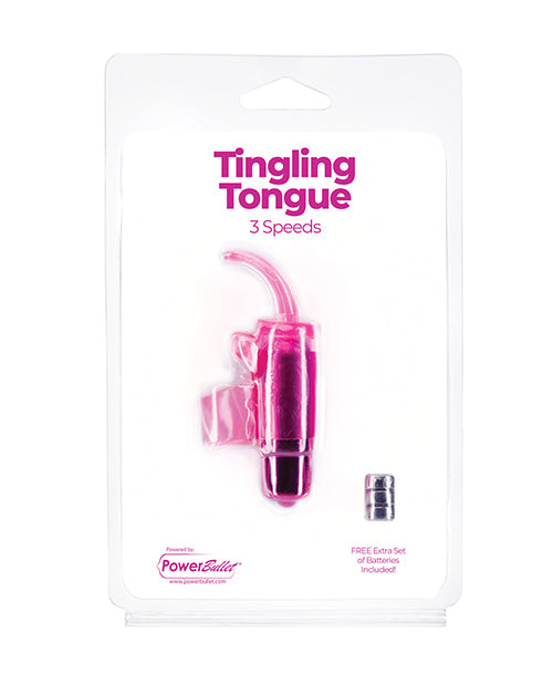 Power Bullet Finger Stimulator Vibrator Pink Jelly Texture Waterproof Design for Precise Clitoral Stimulation